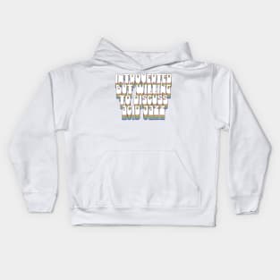 Introverted But Willing To Discuss Acid Jazz Kids Hoodie